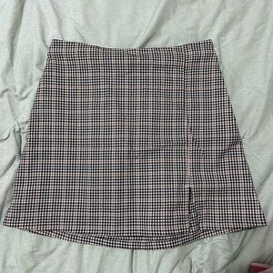 Hollister Plaid Mini Skirt